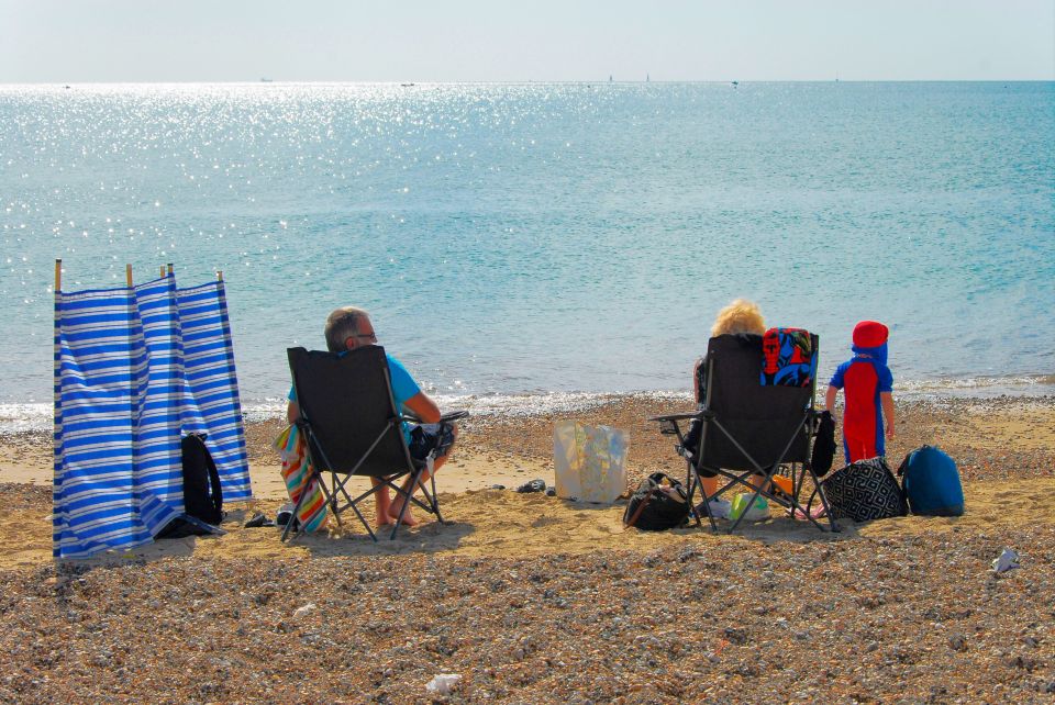 Seasonal weather, Weymouth, UK - 09 Aug 2016