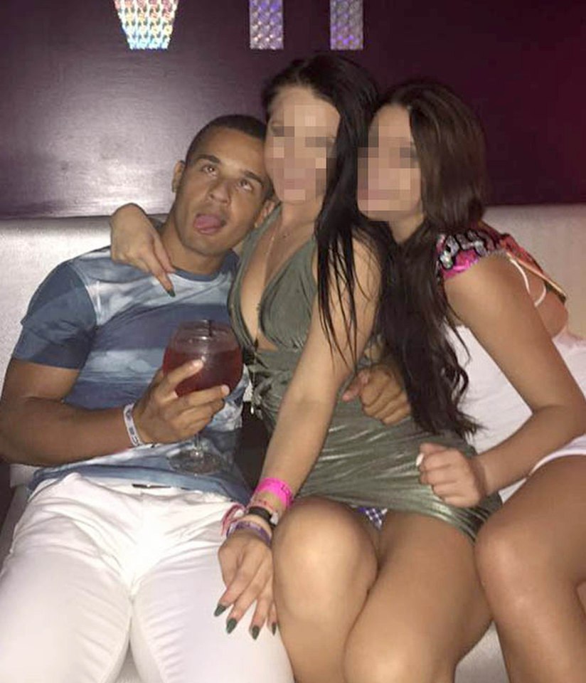 Sources in Magaluf said Fabio (pictured) started as a club rep but worked his way up the ladder to become one of the bosses. There is no suggestion the women pictured were targeted in the police operation