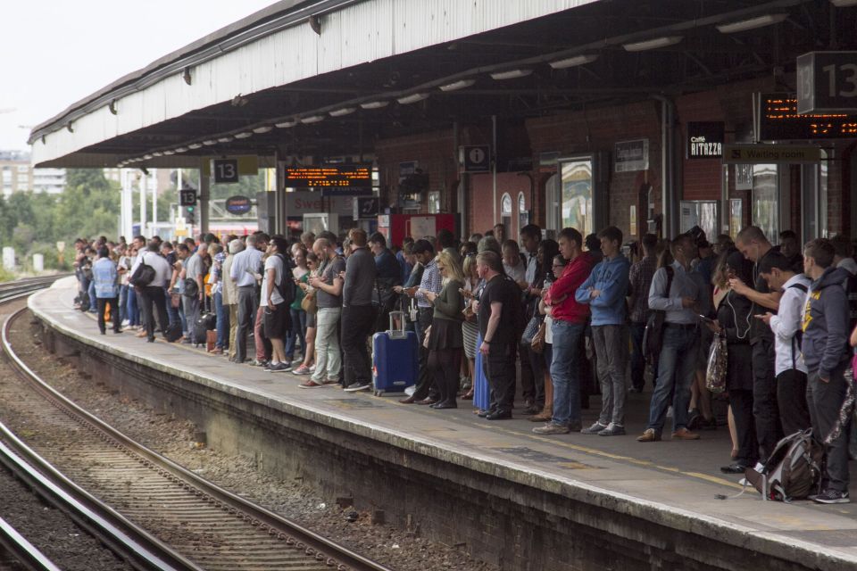 Southern Rail strike action, London, UK - 09 Aug 2016