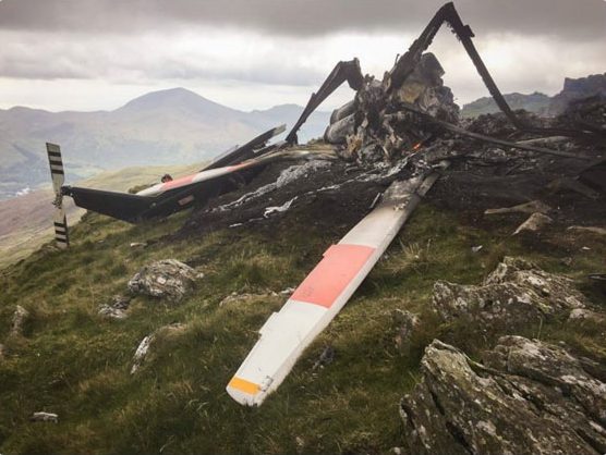 Helicopter crash