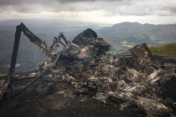 Helicopter crash