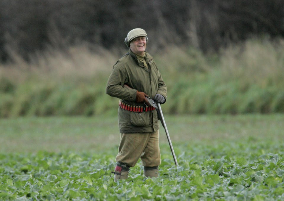 pheasant shoot at Sandringham