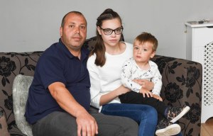Dad reveals graphic images of his injuries after Staffie chomps on his privates