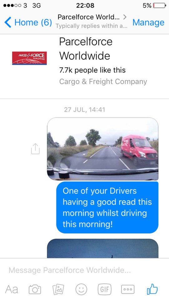 Simon, who was on his way to work when it happened on July 27, has complained to the company