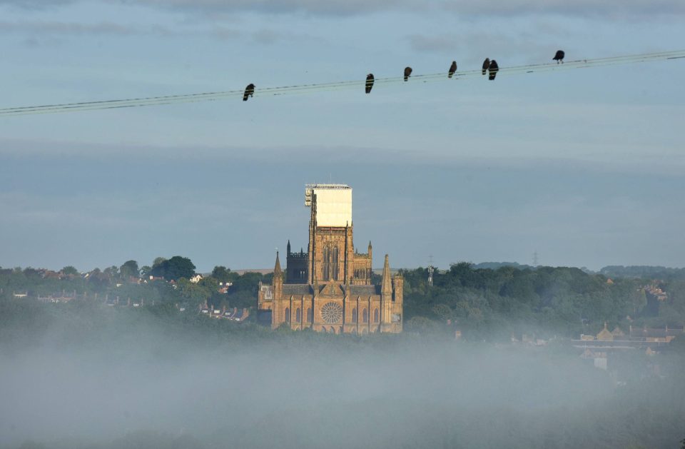 Wednesday was a frosty start in Scotland and even in places like Durham experienced cooler weather and mist