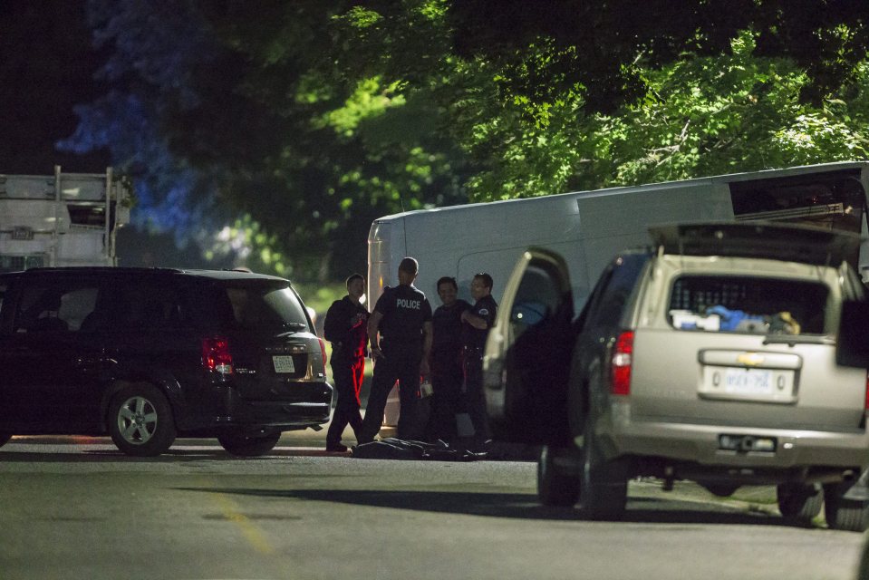 Driver was shot and killed during the police operation with fears he had planned a public suicide bombing