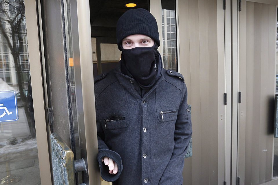 Aaron Driver, pictured, was killed in a confrontation with police after detonating an explosive device