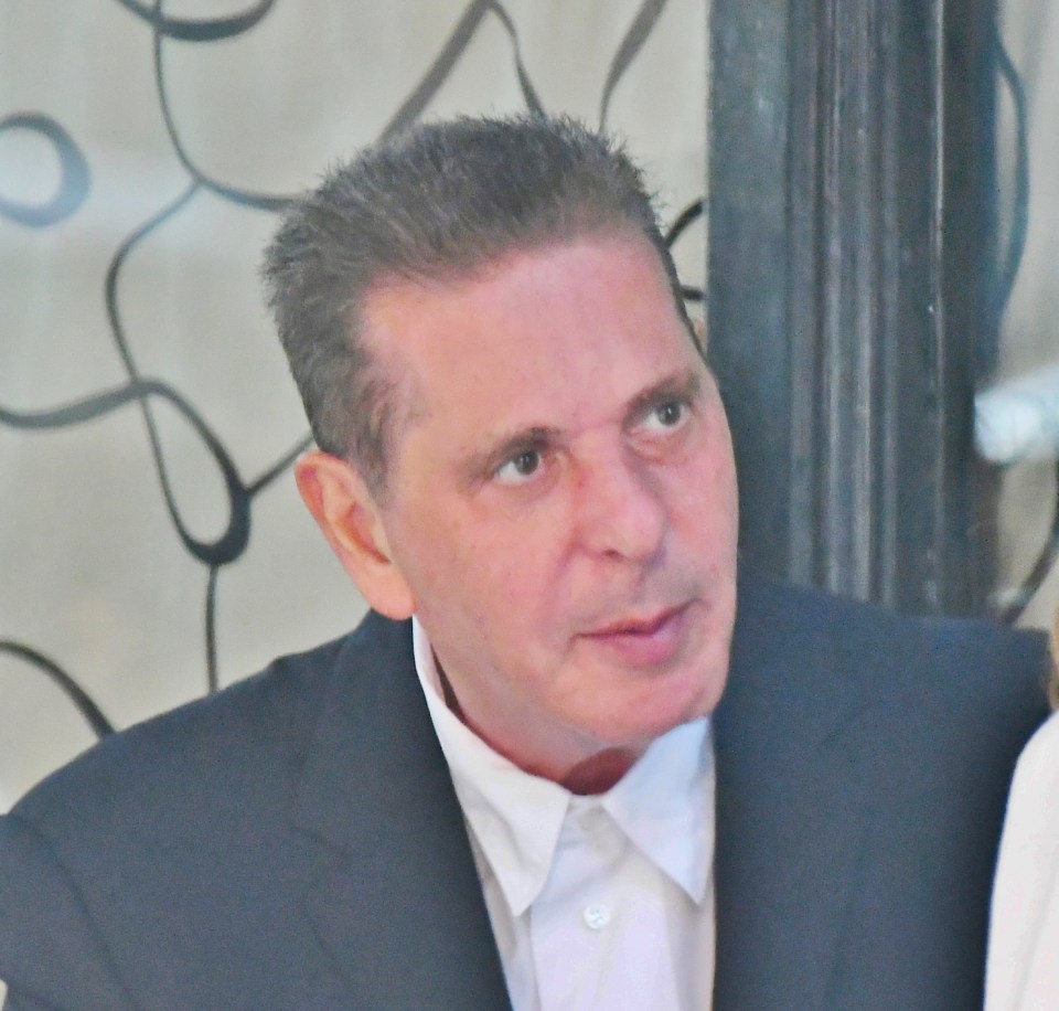 Charles Saatchi looked younger than ever during a dinner date on Wednesday 