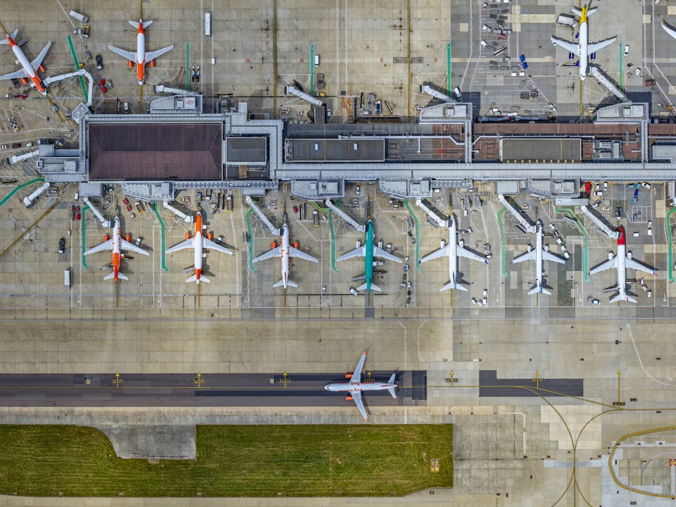 Gatwick Airport passenger numbers