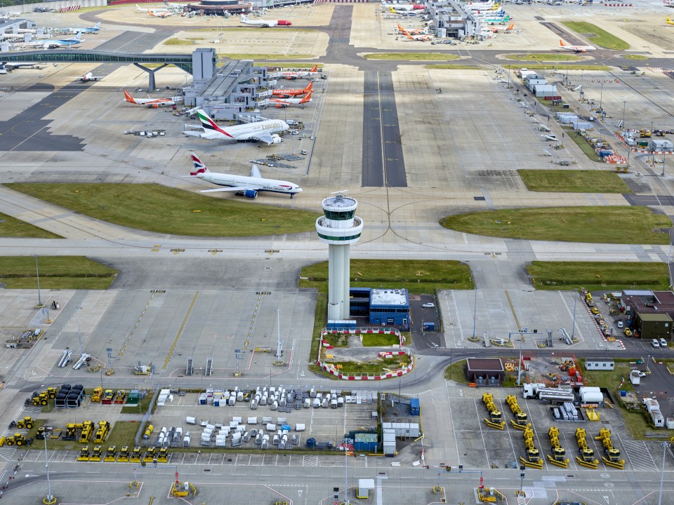 Gatwick Airport passenger numbers