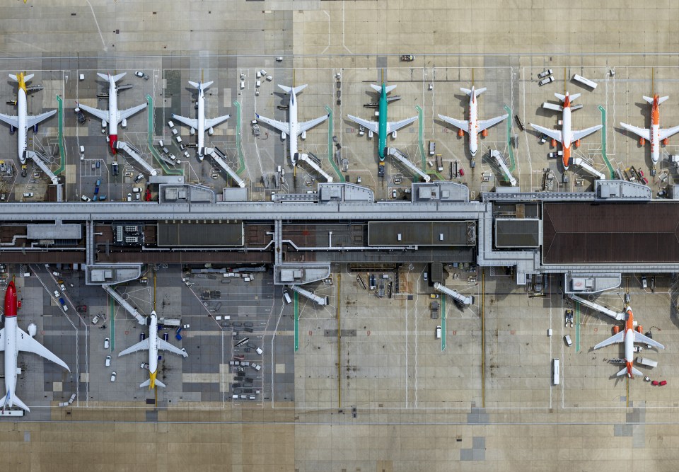 Gatwick Airport passenger numbers