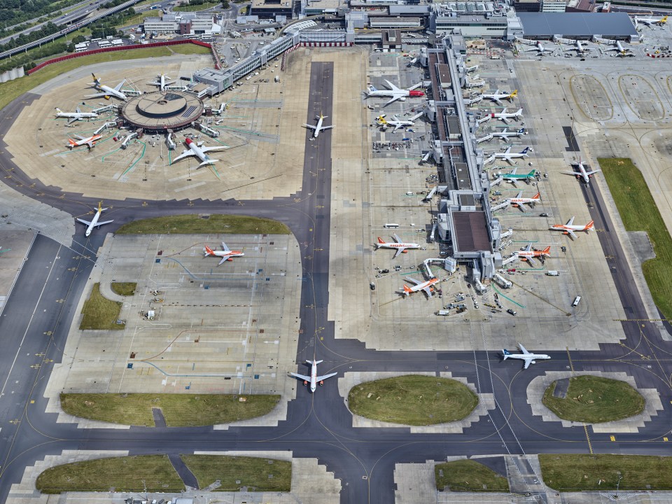 Gatwick Airport passenger numbers