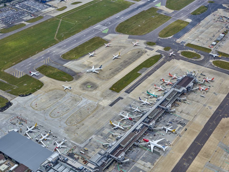 Gatwick Airport passenger numbers