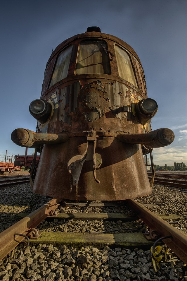 There are only a couple of the trains, launched in 1883, left in the world