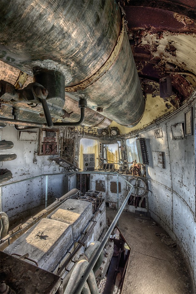 A Rotterdam-based urban photographer snapped the desolate photos
