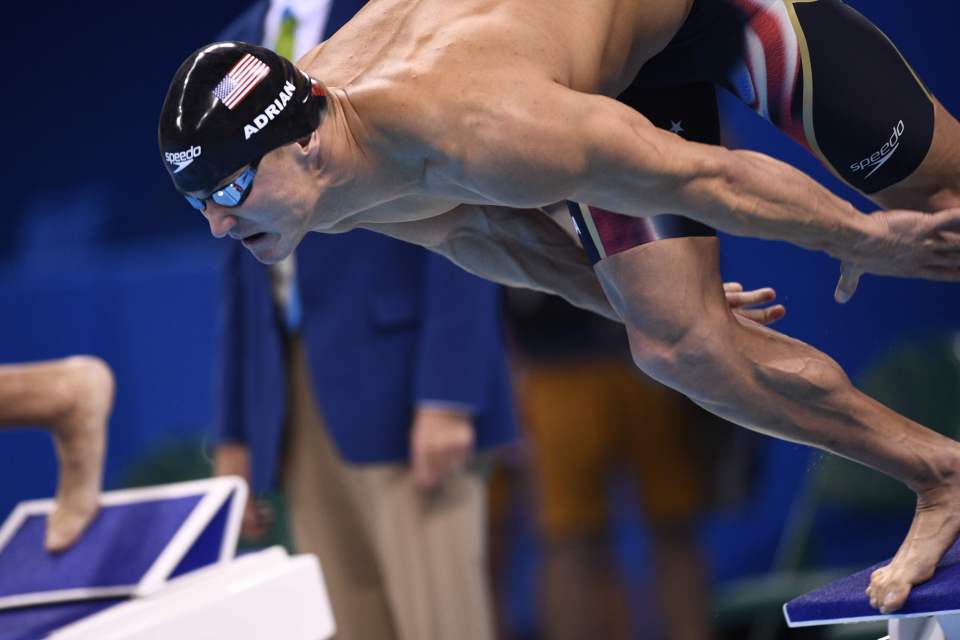 Nathan Adrian moved into the final as he kept up his pursuit of a third medal in Rio