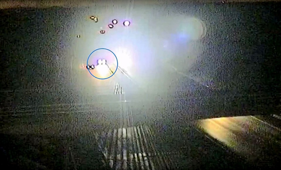 Wrong-way motorway driver