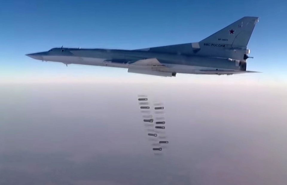 Putin's forces have been supporting the Syrian government since September