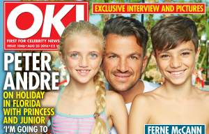 Peter Andre reveals why he didn't let his kids see wife Emily giving birth the first time