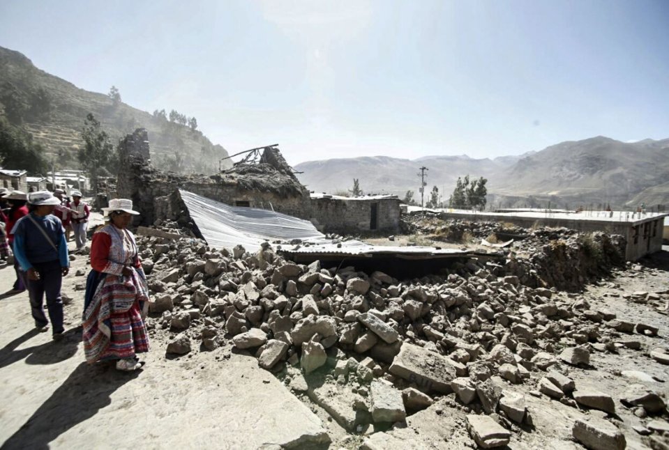 Earlier this month, a moderate 5.3-magnitude earthquake in Peru killed at least four people including a US tourist and left 68 injured, crushing villagers under rubble and blocking roads