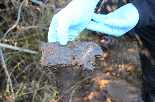 The 500,000-volt cattle prod was later recovered by the authorities