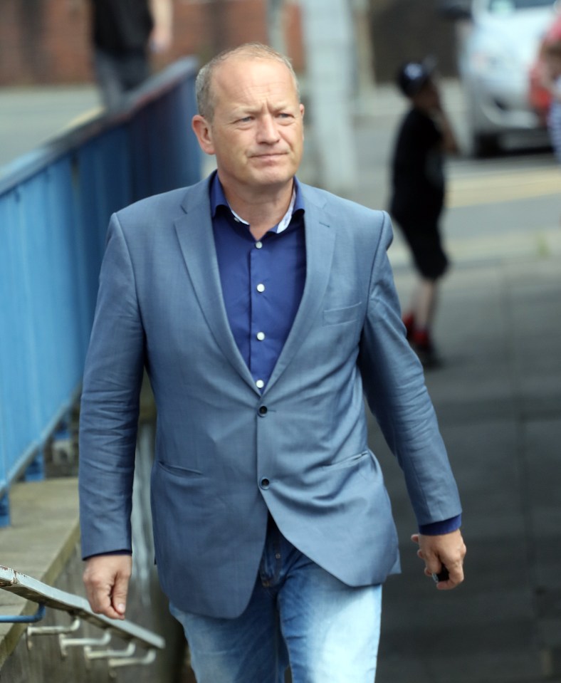 Attack . . . Simon Danczuk yelled and kicked in glass door of holiday villa 