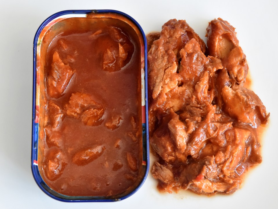 Lost mackerel replaced by water, tomato paste and mustard seeds