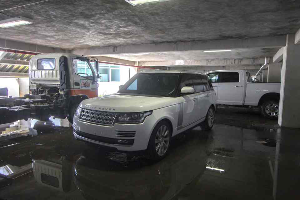 Pictured is the car in which Jesus Alfredo was travelling in before his abduction