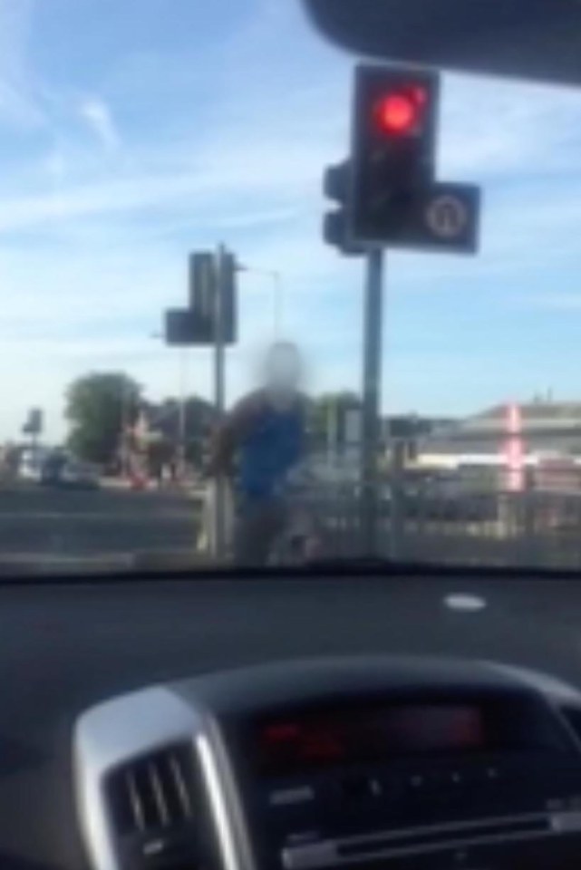 Road rage attack in Stockport