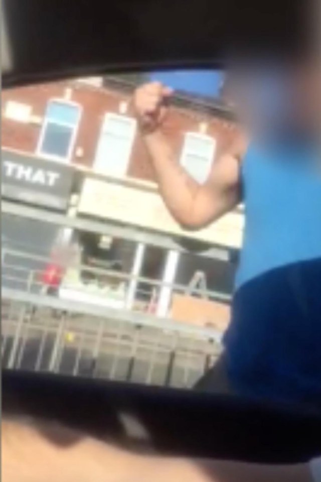 Road rage attack in Stockport