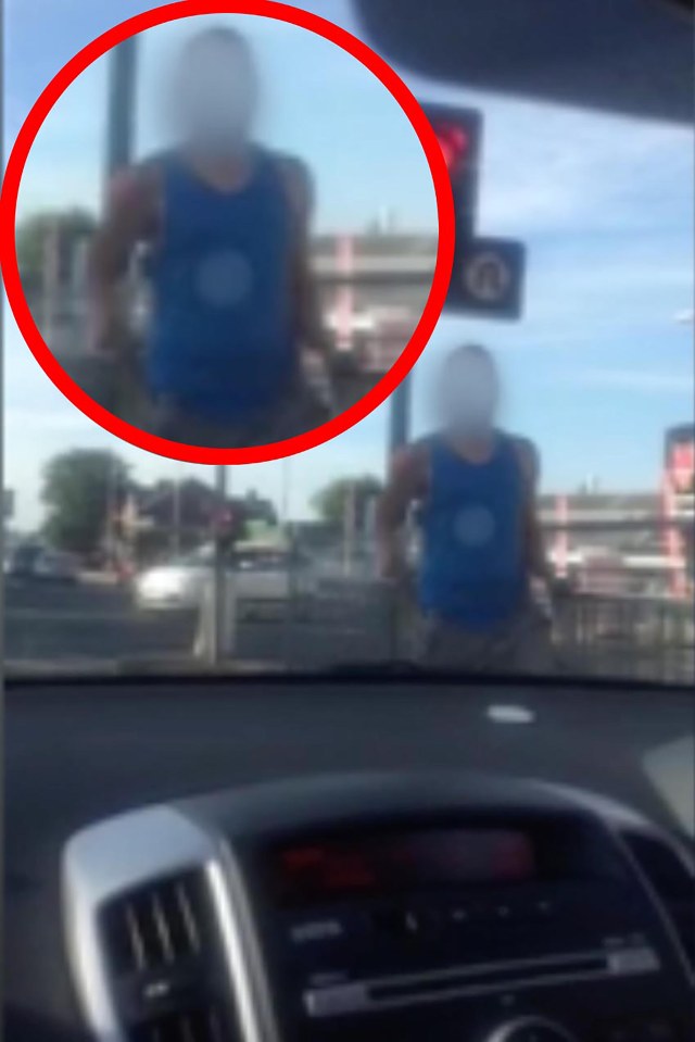 Road rage attack in Stockport