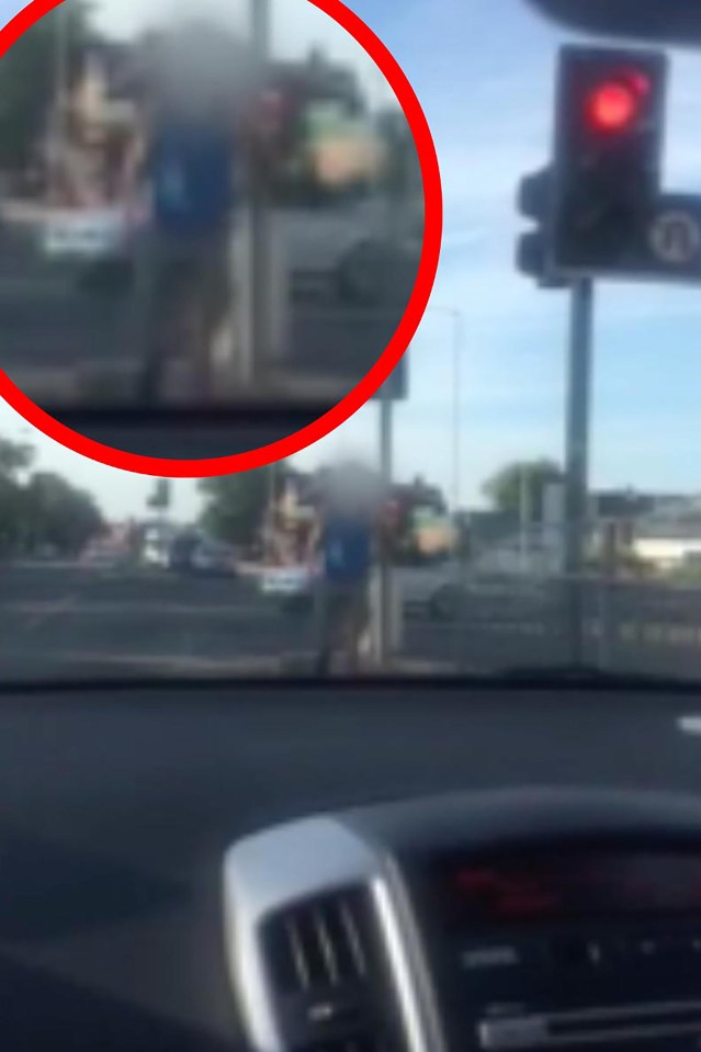 Road rage attack in Stockport