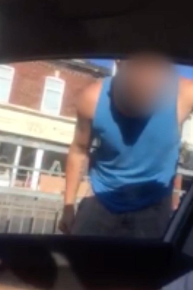 Road rage attack in Stockport