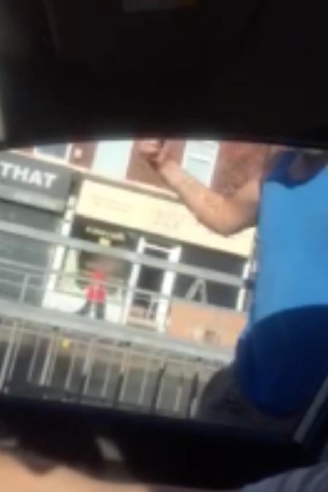 Road rage attack in Stockport