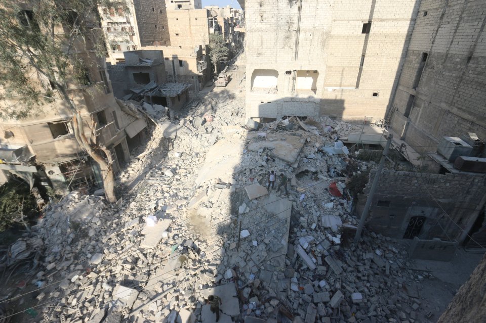 His home town of Aleppo has been devastated by recent airstrikes coming from Russia or the Syrian government
