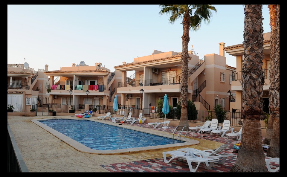 Holiday flats . . . row was over a spanish waiter