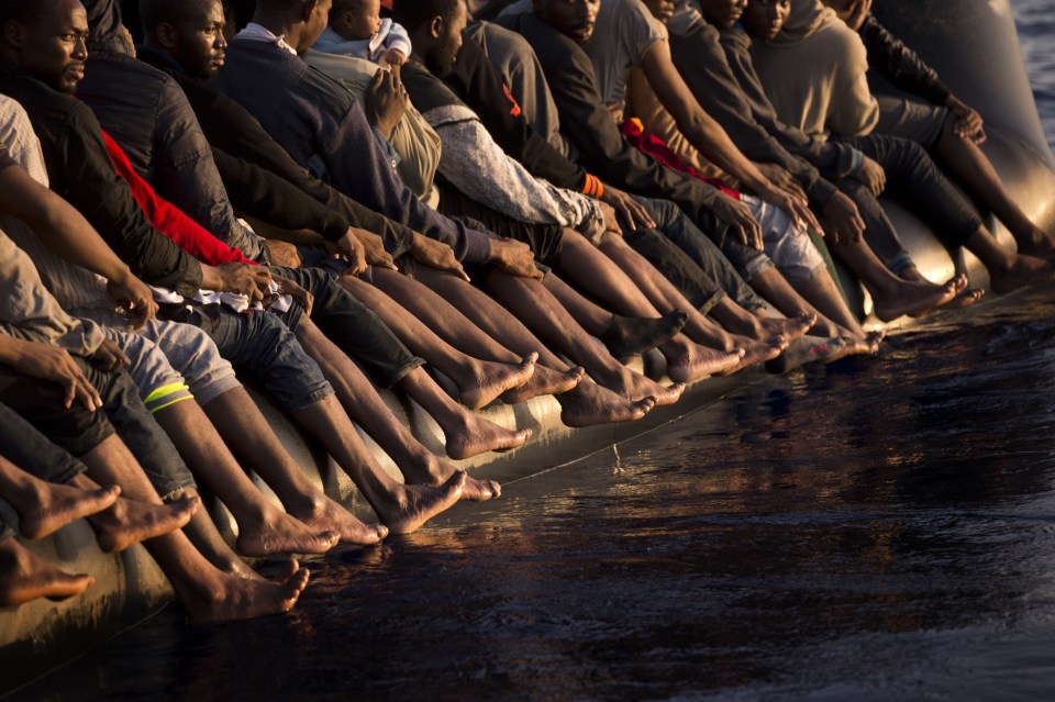 Thousands have crammed themselves on to boats in a desperate bid to reach Europe 