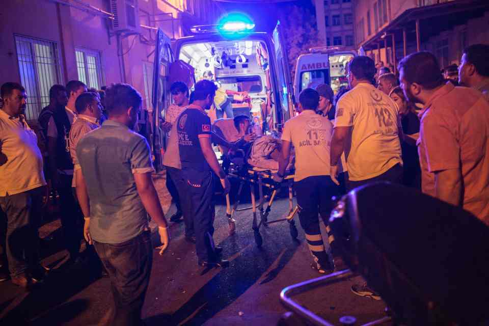 Many of the wounded people are still in hospital around the province receiving treatment