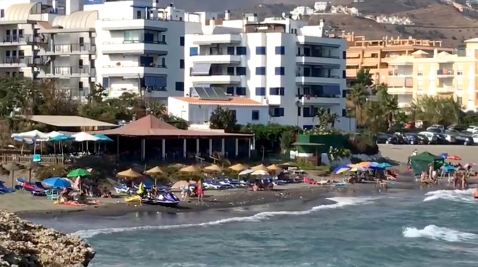 Torrox beach Costa del Sol Spain