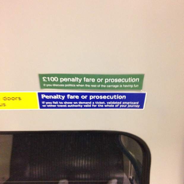 Night Tube stickers