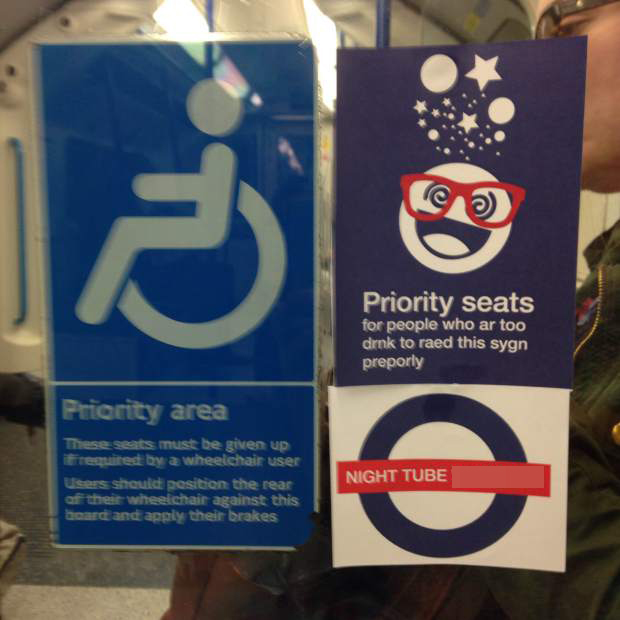 Night Tube stickers
