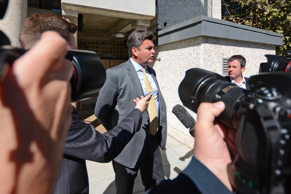 Chappell said he "deeply regretted" the BHS situation outside court