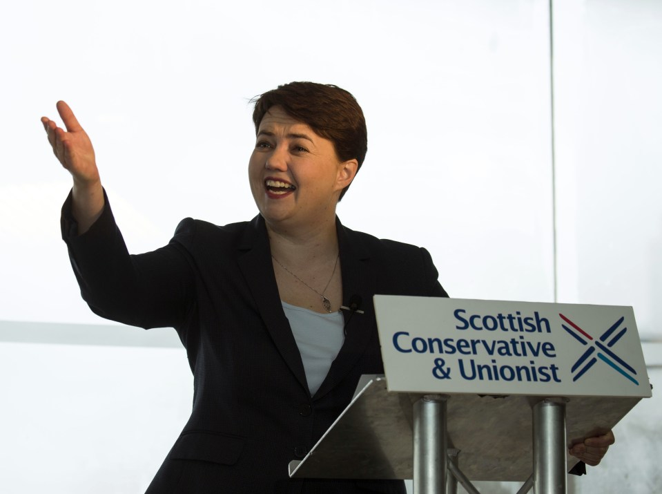 Scottish Conservative Leader Ruth Davidson