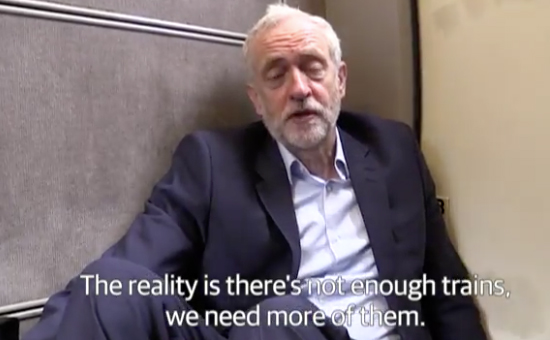 Corbyn looked like a career politician rather than a man of the people