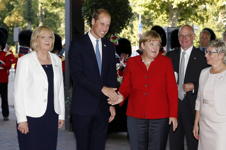 The Duke Of Cambridge Visits Germany