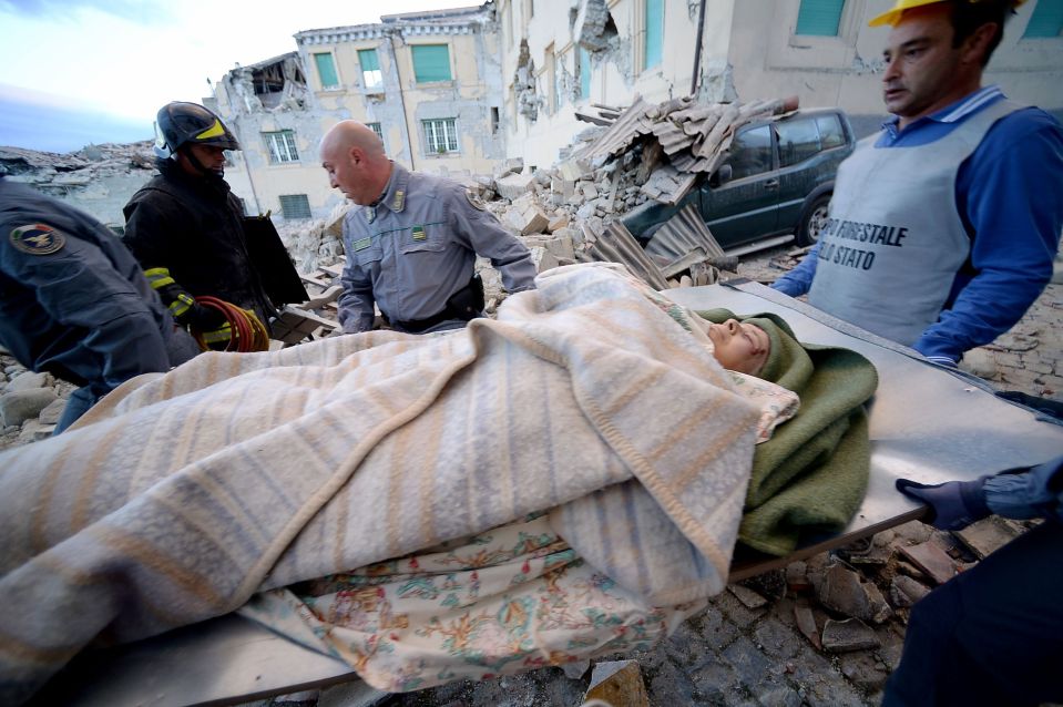 Italy earthquake