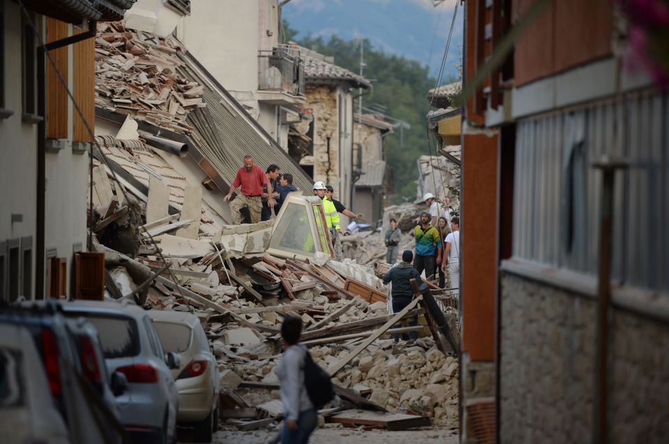 Italy earthquake