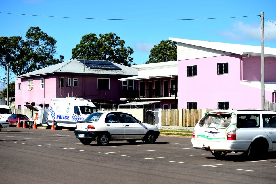 The attack occurred at Home Hill Hostel in Queensland, Australia