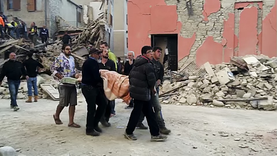 Italy earthquake