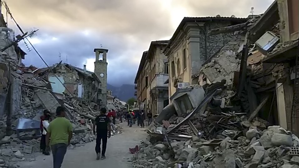 Italy earthquake